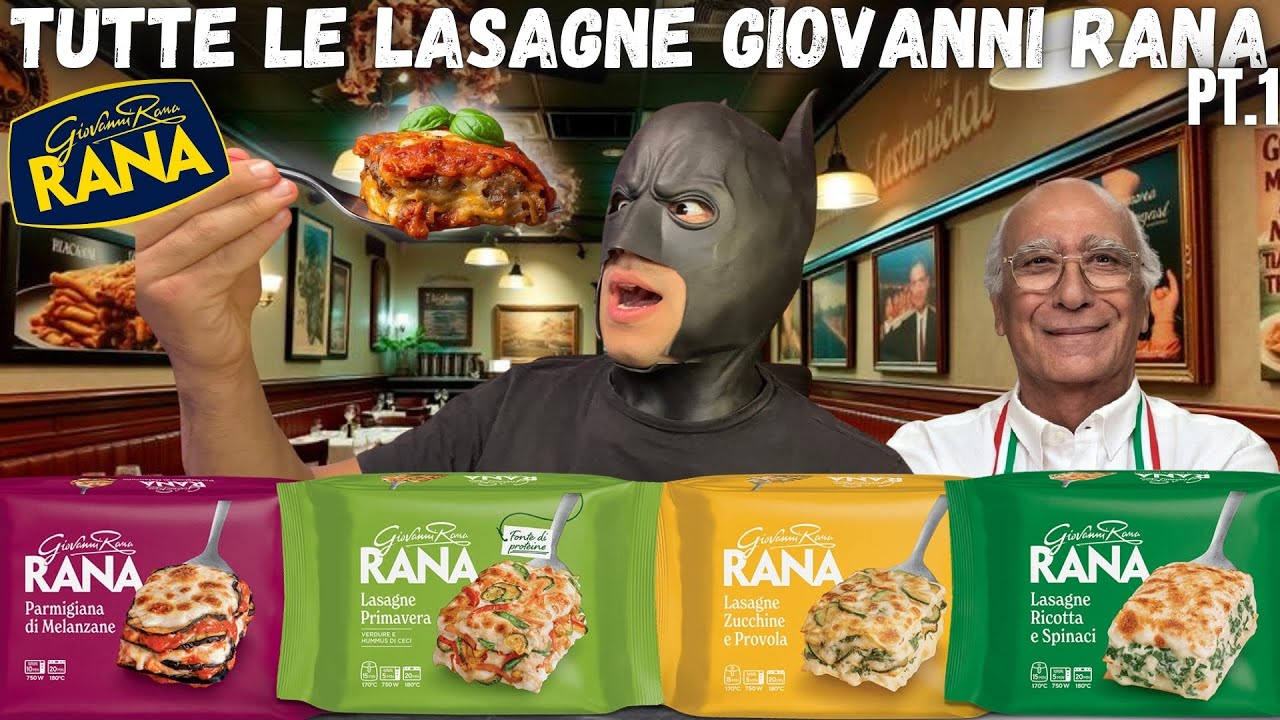 PROVO TUTTE le LASAGNE RANA Del SUPERMERCATO!!(PT.1) - *CHE BUONEEE!!!*