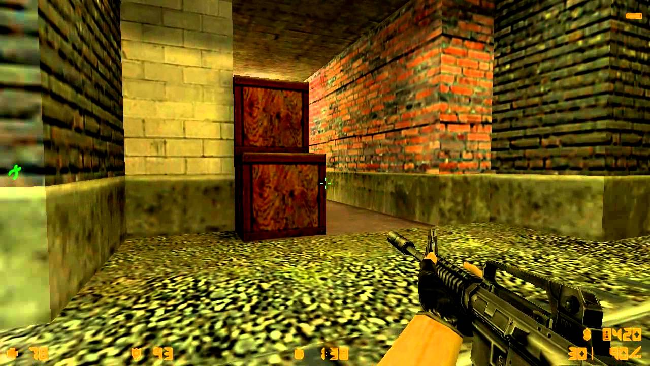 [CS1.6] 3 second m4a1 spraydown ace de_train