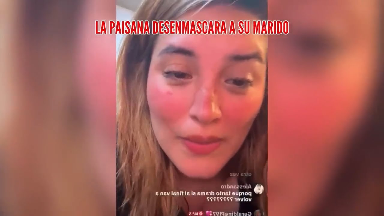 La SUKA desenmascarada por su Marido ya lo ten&iacute;a harto por bochinchera