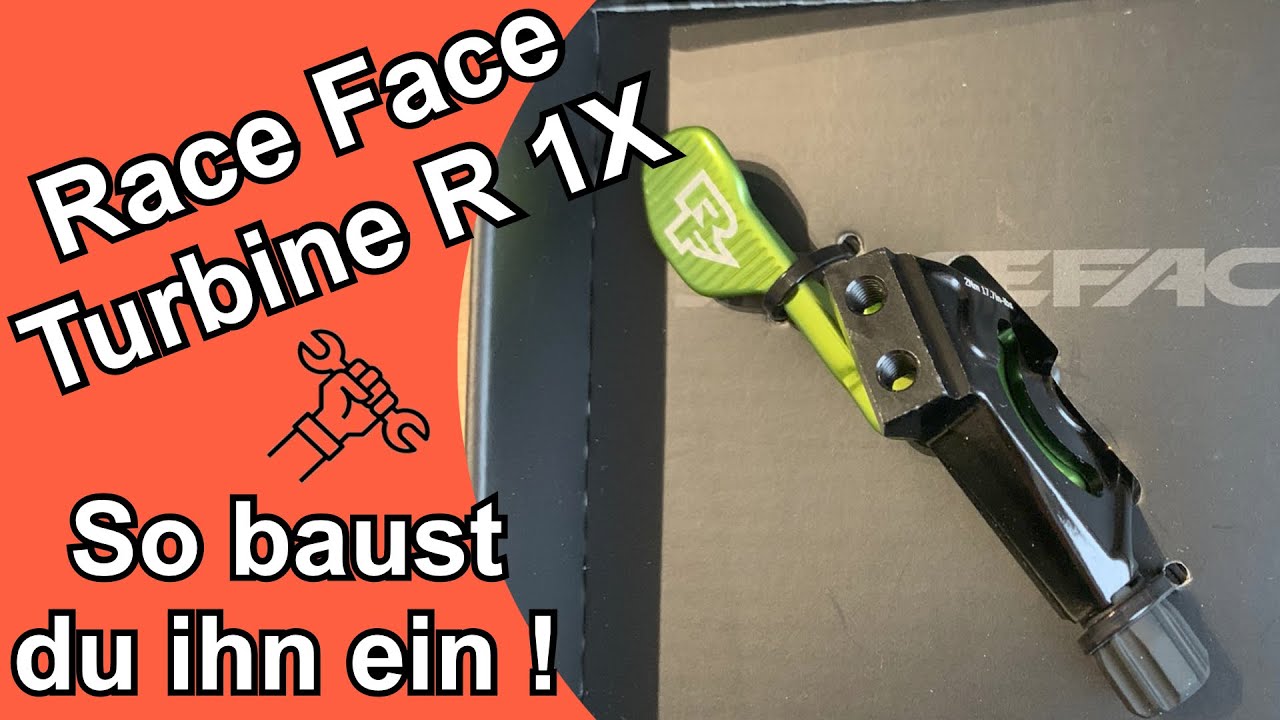 Race Face Turbine Remote Hebel, so baust du ihn ein!