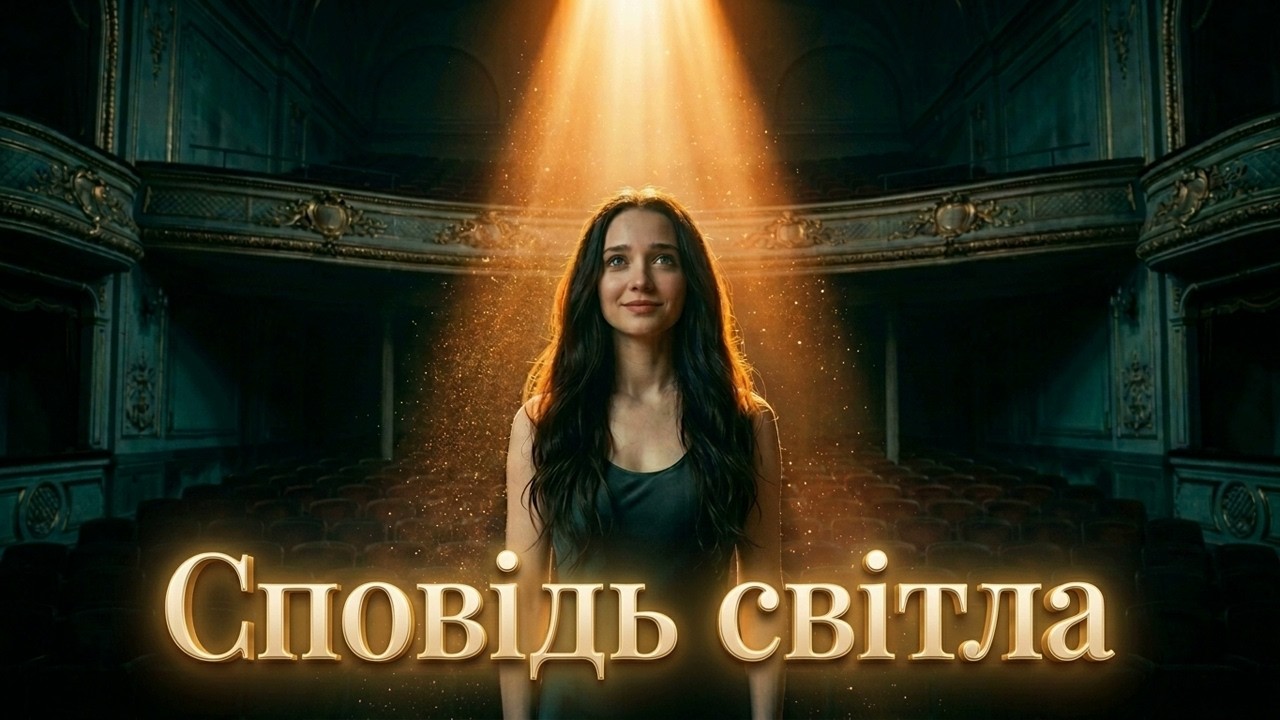 ✨ Сповідь світла — Відлуння душі у порожньому залі.