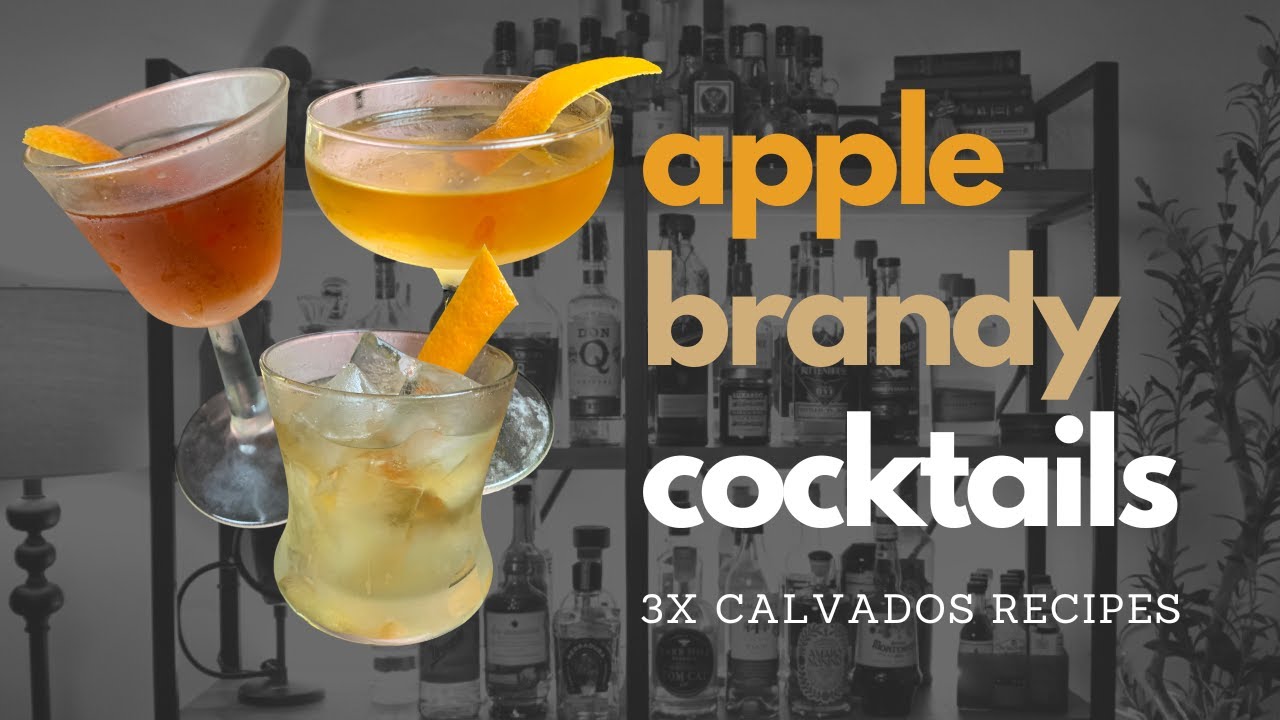 3x APPLE BRANDY Cocktails (Part One) ★ Recipes with My Favorite Fall & Winter Spirit