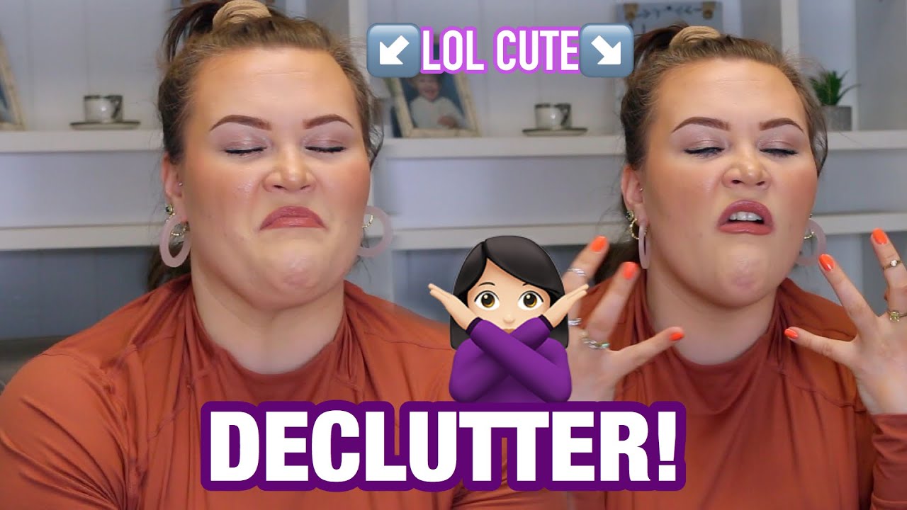 MAKEUP DECLUTTER 2021- WHAT I'M GETTING RID OF!