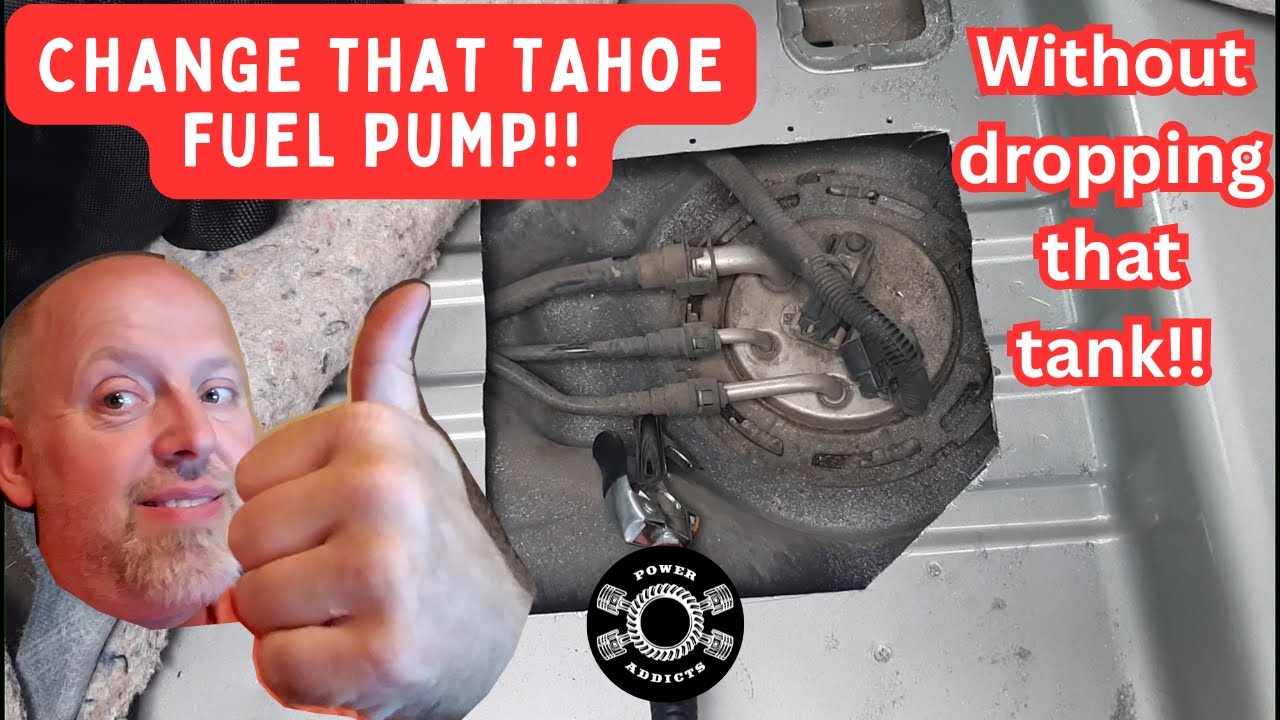 Change Chevy Tahoe Fuel Pump without dropping the tank!