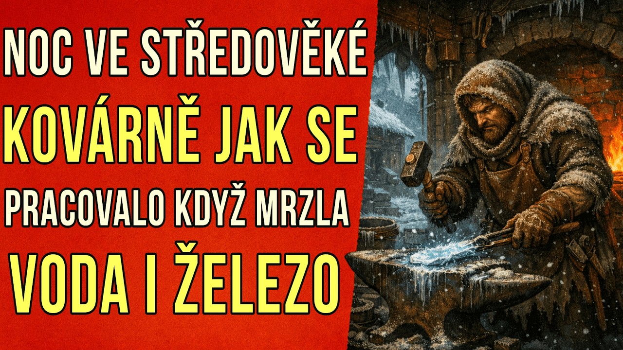 Noc ve středověké kovárně: Jak se pracovalo, když mrzla voda i železo