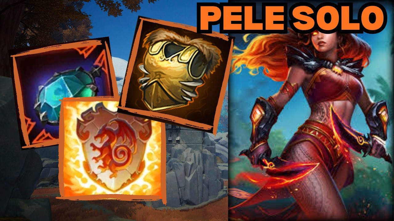 PELE ASPECT IS GUUD??? - Pele Solo Deity Smite 2 Gameplay