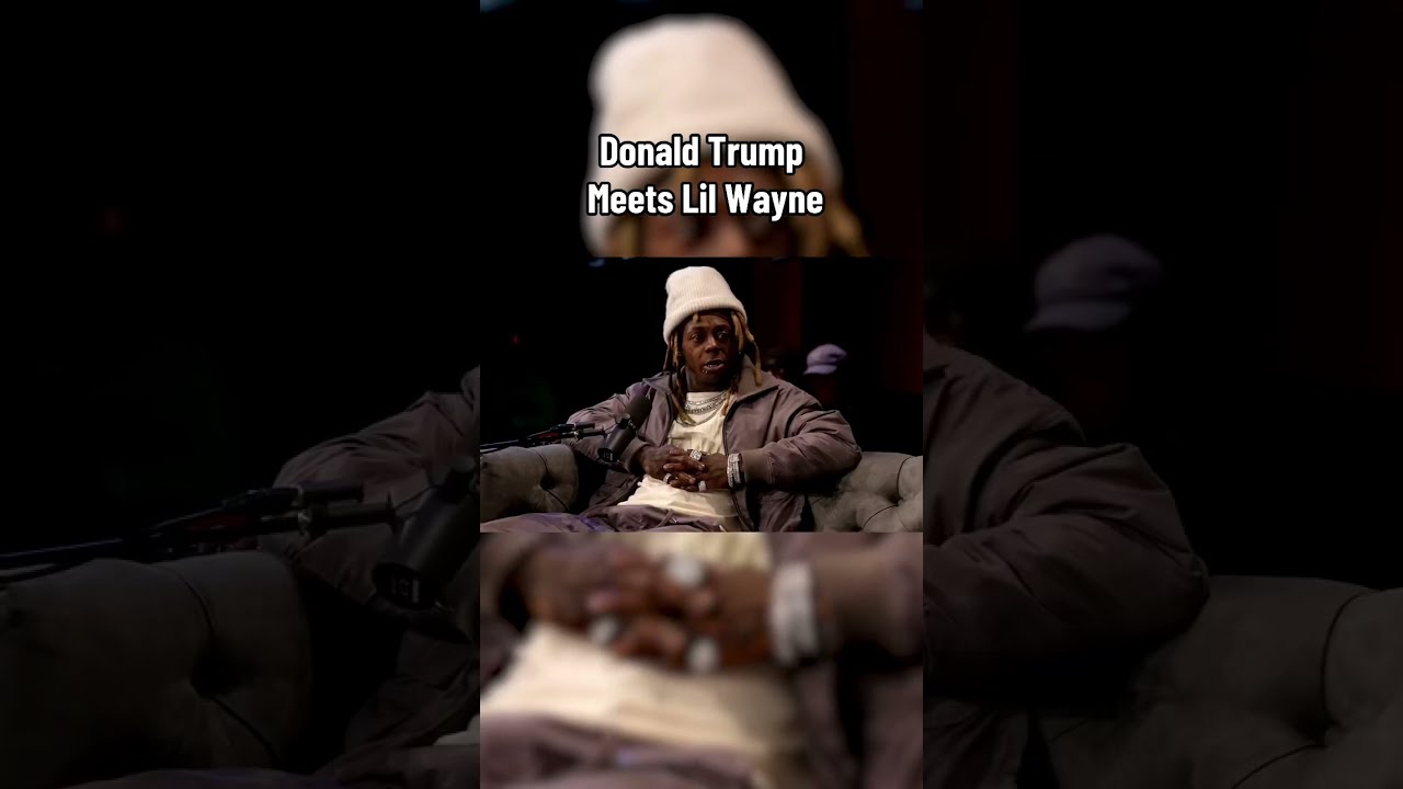 Donald Trump meets Lil Wayne