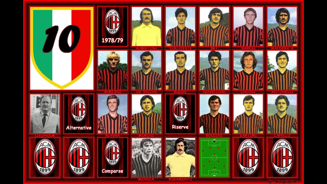 MILAN TUTTO IL CAMPIONATO DI SERIE A 1978/1979 SCUDETTO MILAN *ROSSI/GIORDANO/PULICI/BAGNI* PART 2