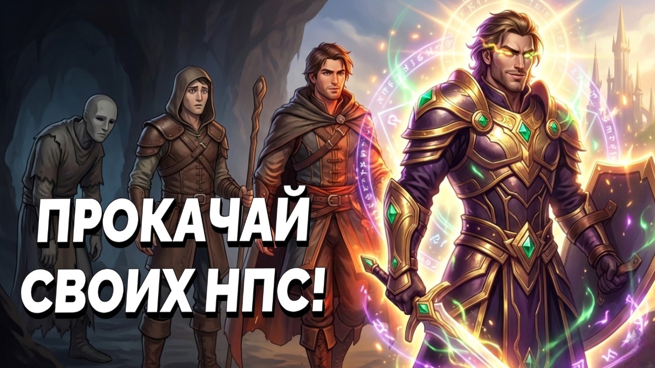 Как Сделать НПС Которого Никогда Не Забудут?