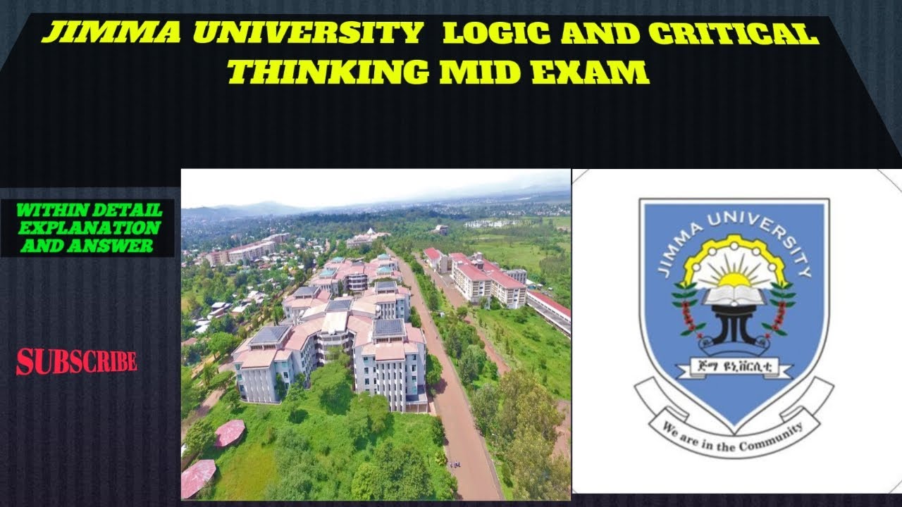 Logic and Critical Thinking Mid exam |Jimma #university #ethiopianfreshmen #freshmancourse