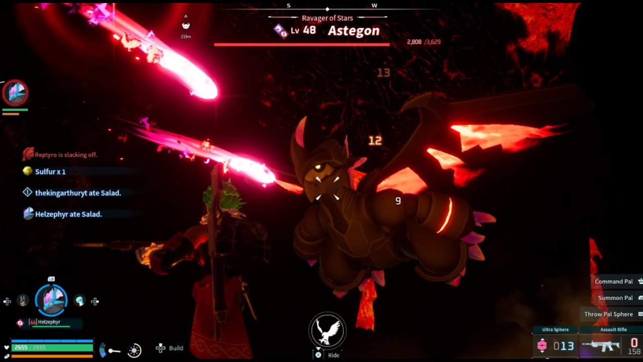 Ravager of Stars Astegon: Boss Battle - Palworld