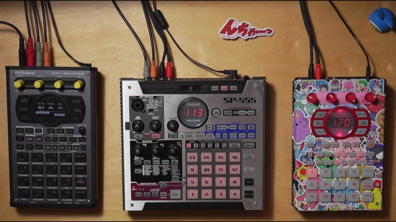 Lofi Hip-Hop Beats & Chill // Roland SP-404 SX, MKII, SP-555