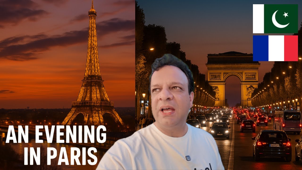 Evening in Paris | Champs Elyses & Eiffel Tower | Parisian Charm