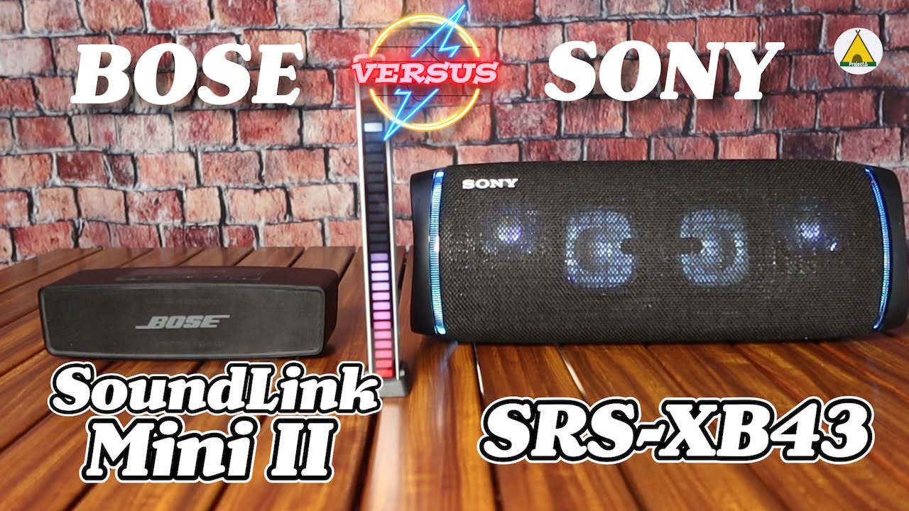 BOSE SoundLink Mini II vs SONY SRS-XB43  (Bluetooth Speaker Part6)  ＃32