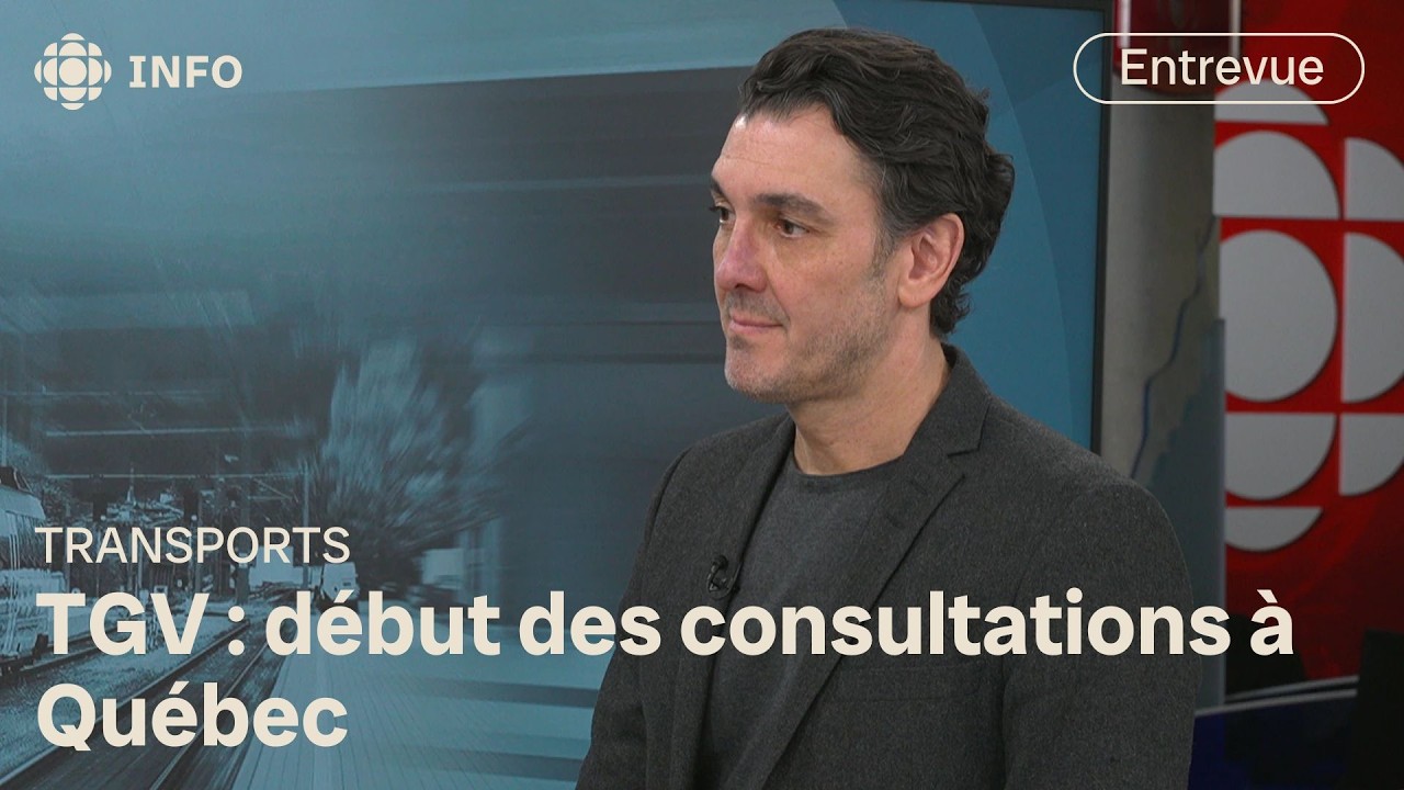 Les consultations sur le TGV se transportent à Québec