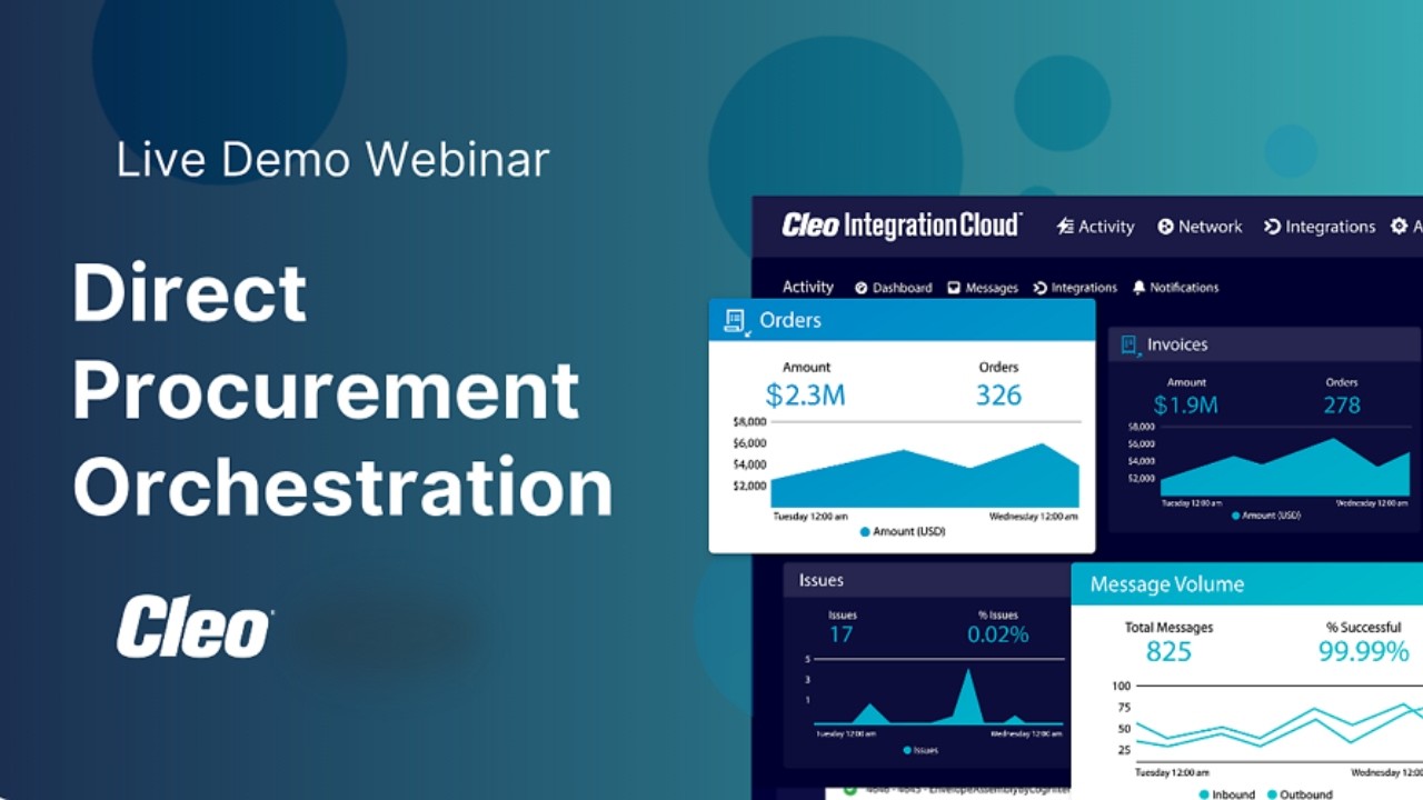 CIC Direct Procurement Orchestration&mdash;Live Demo Webinar 3.12.2026