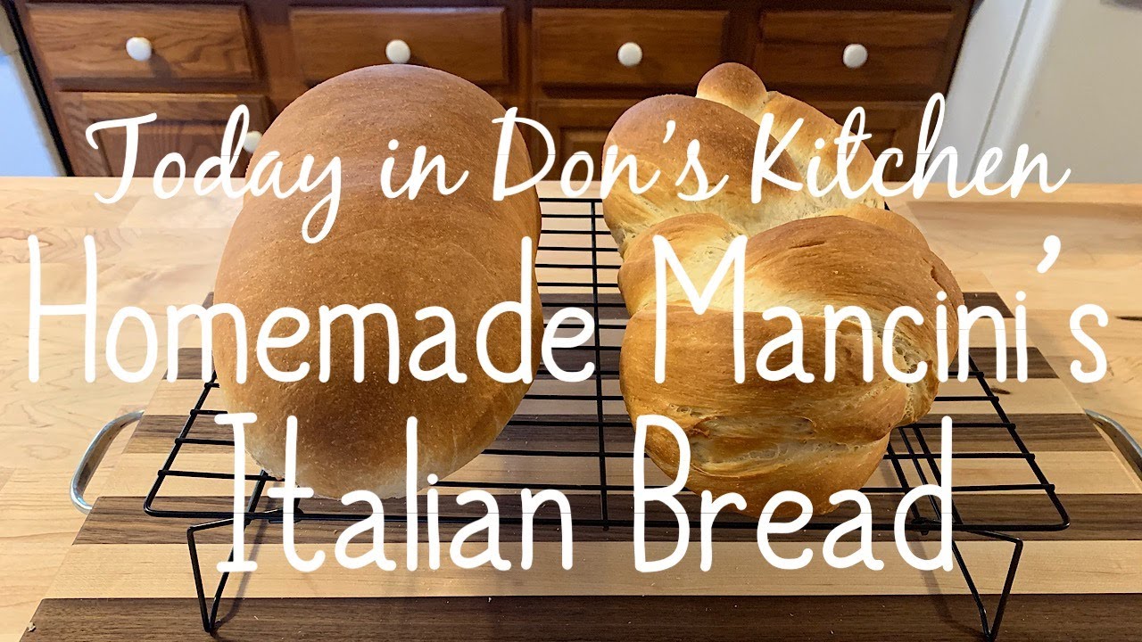 Don's Copycat Mancini's Italian Bread