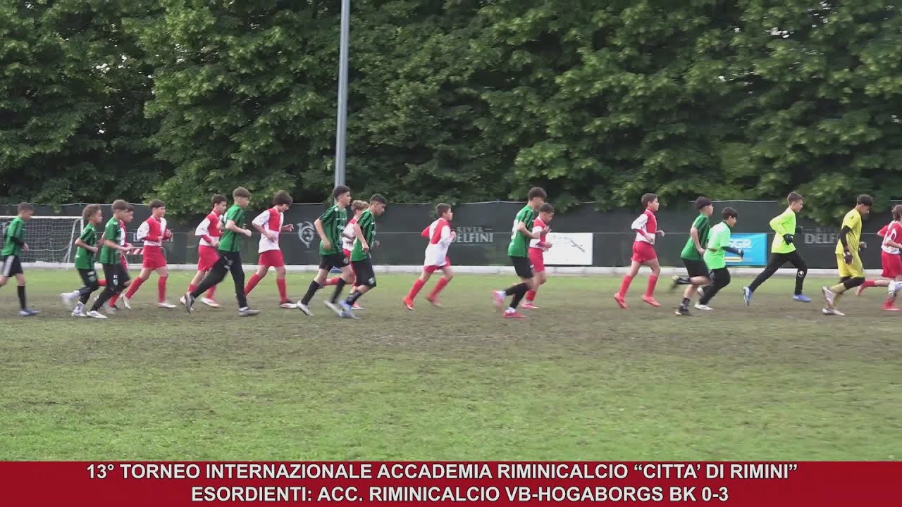 13° Torneo Internazionale “Città di Rimini”: Accademia Riminicalcio-Hogaborgs 0-3