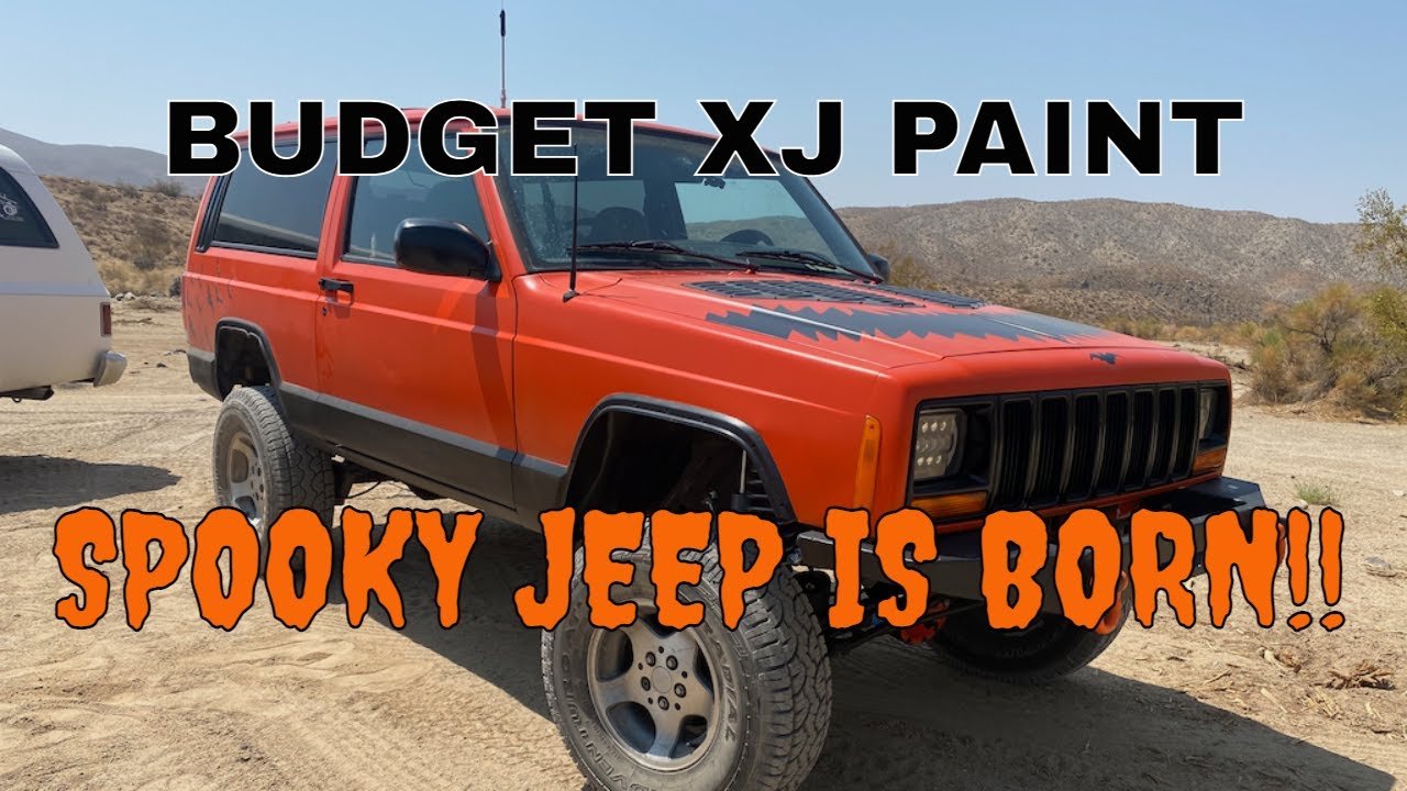 Cheap And Easy DIY Paint Job On My Jeep Cherokee XJ