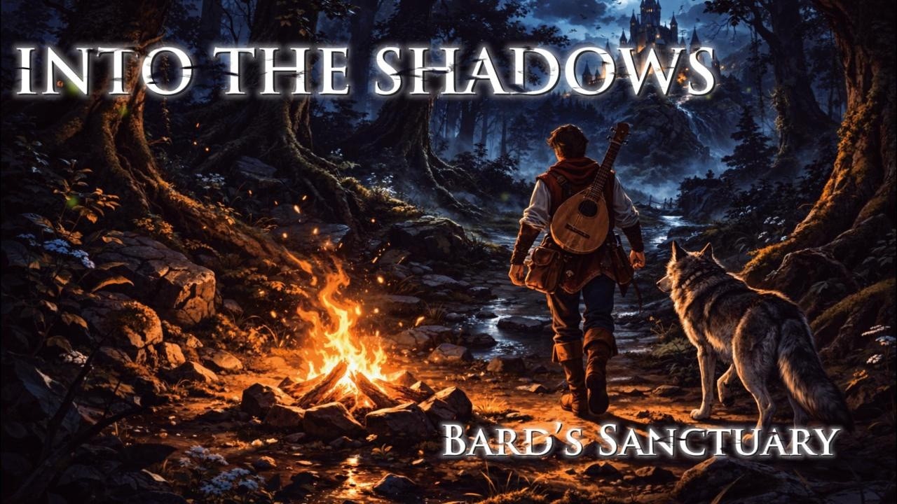 Journey to the Dark Castle 🏰 Dark Fantasy Music & Campfire Ambience
