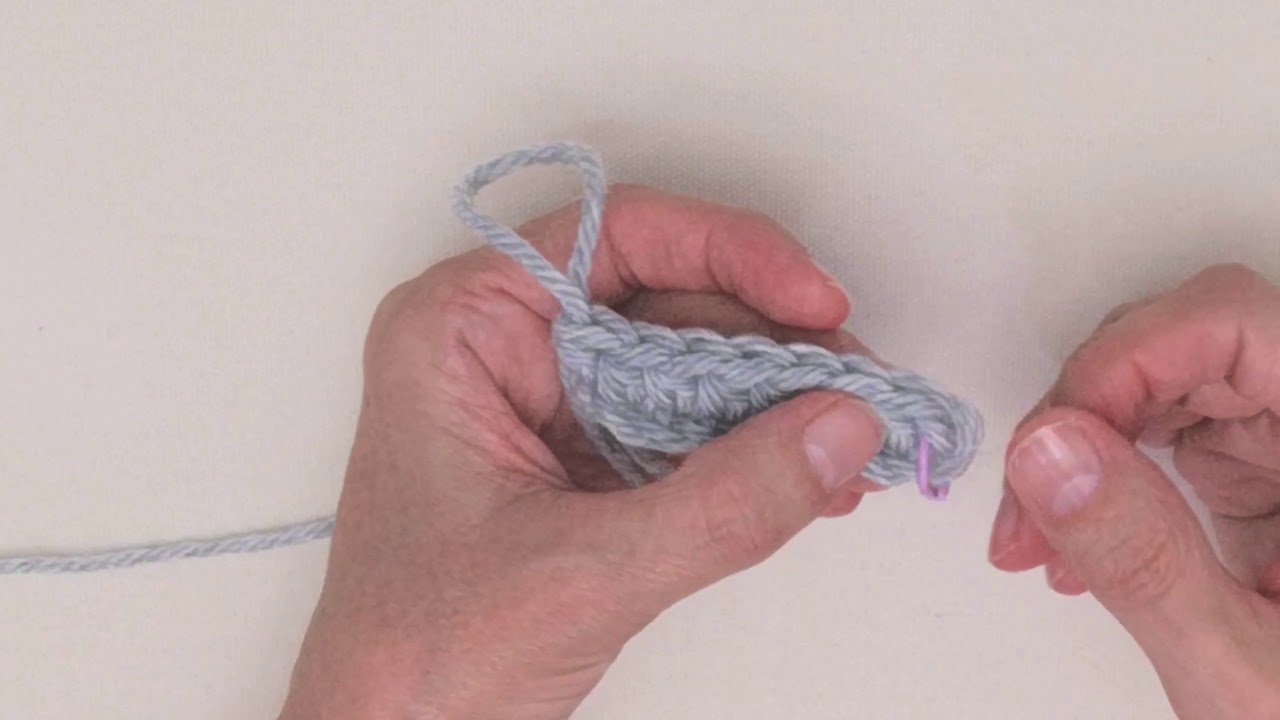 how to count half double crochet (hdc) stitches