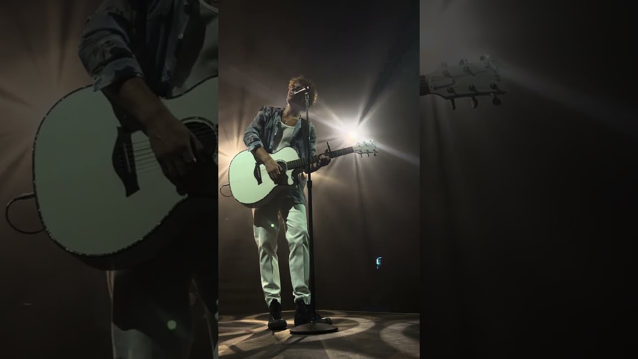 Joshua Bassett - Biting My Tongue (4K) FRONT ROW - The Golden Years Tour | Minneapolis 8/25/2024