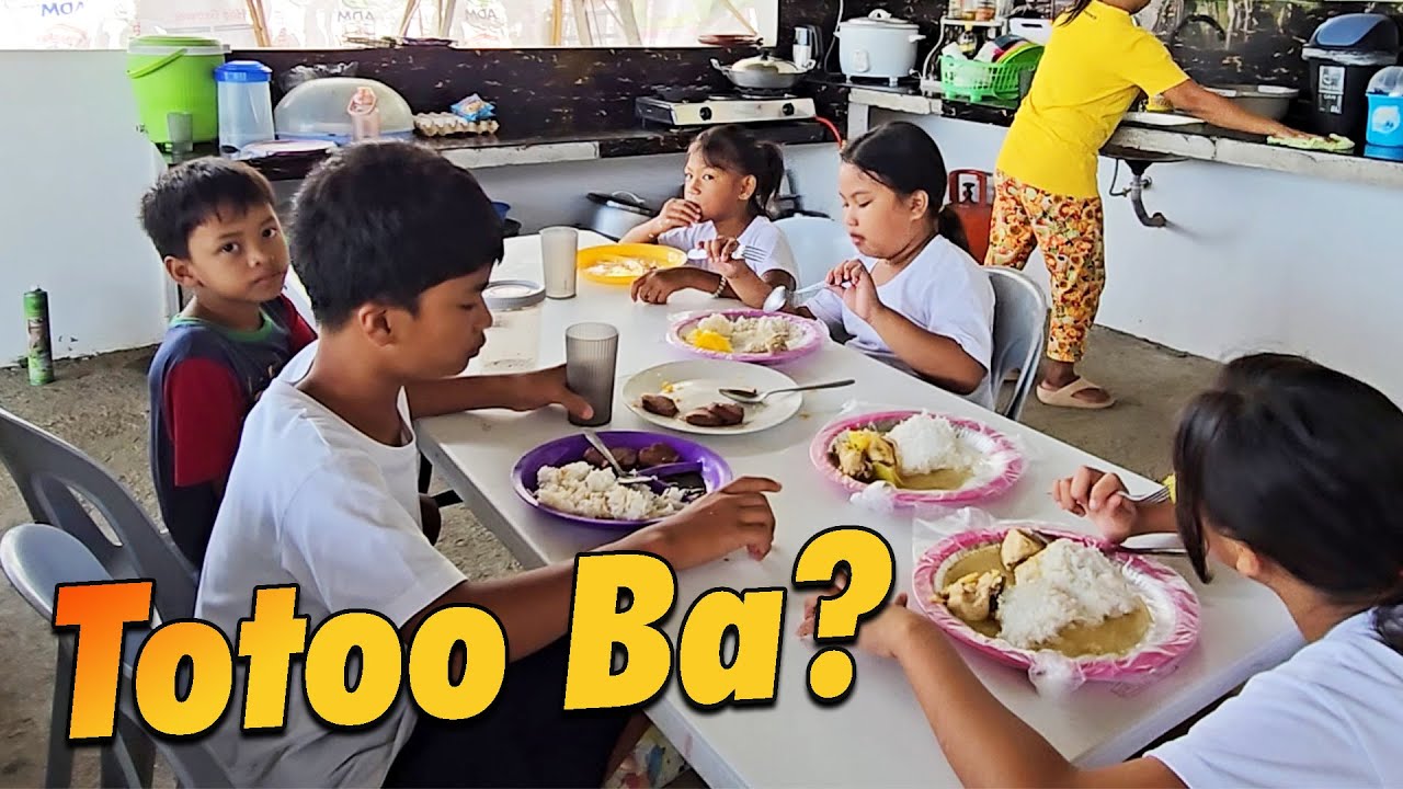 Tinitipid Daw Namin Sa Pagkain Ang Mga Bata