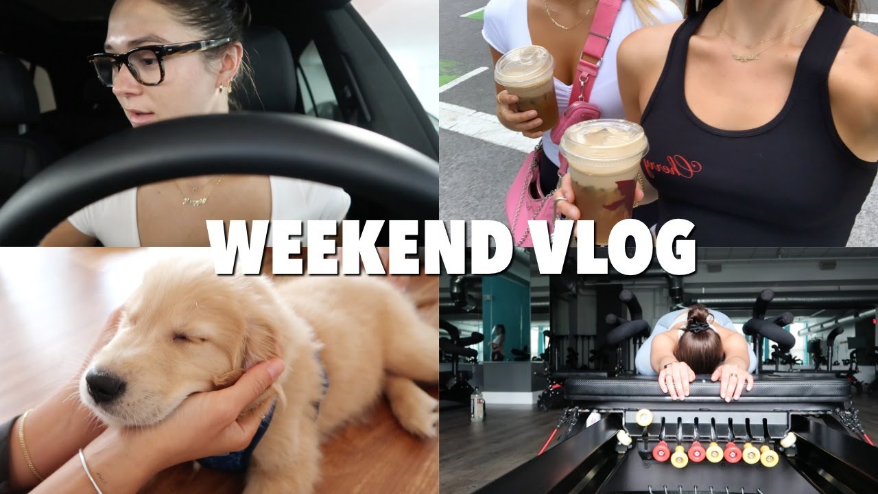 VLOG: summer weekend at home! workouts, apt updates + more