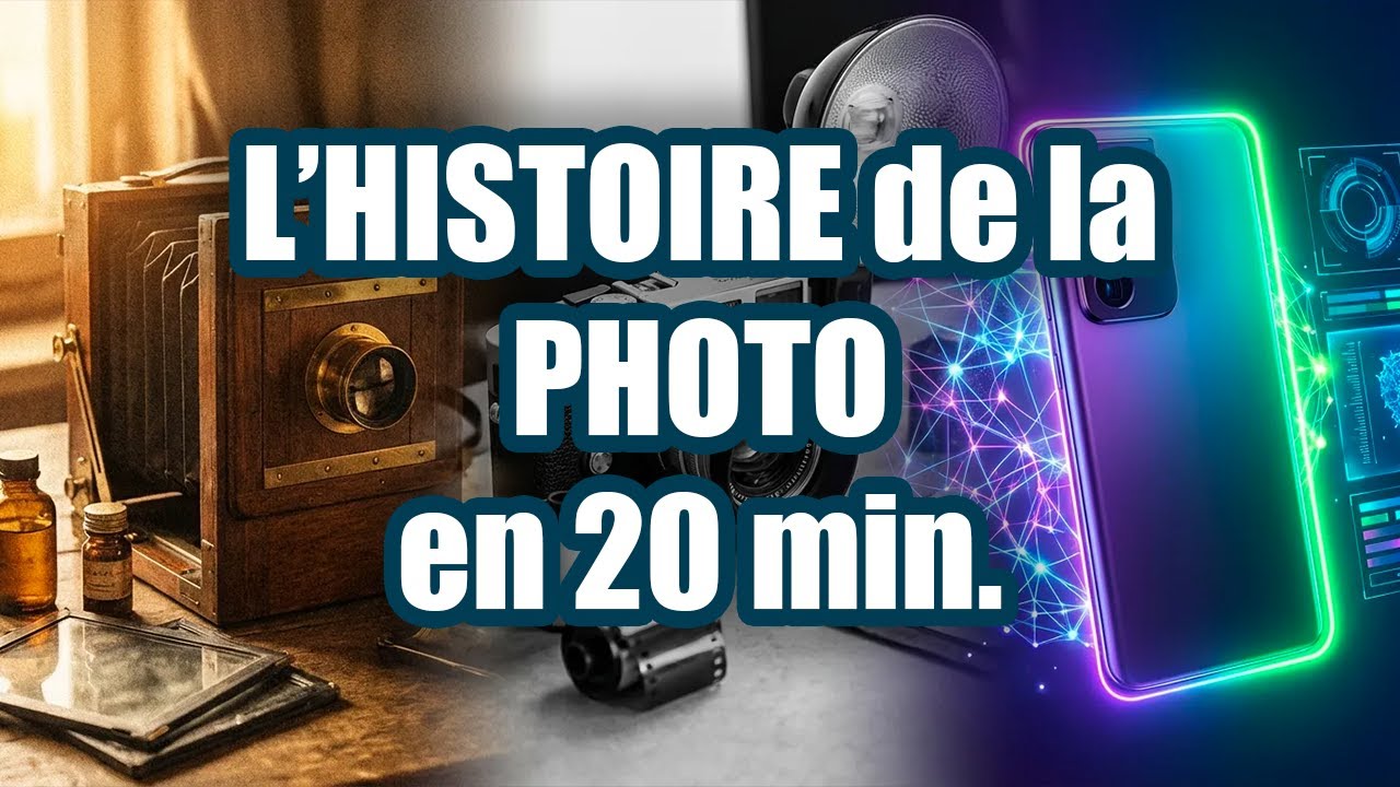 📷 200 ans de photo en 20 minutes : de Niépce au smartphone… et jusqu’à l’IA