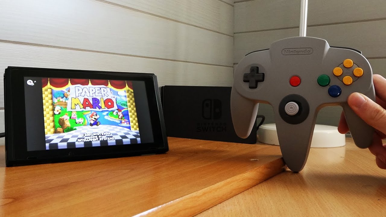 Les jeux NINTENDO 64 sur SWITCH