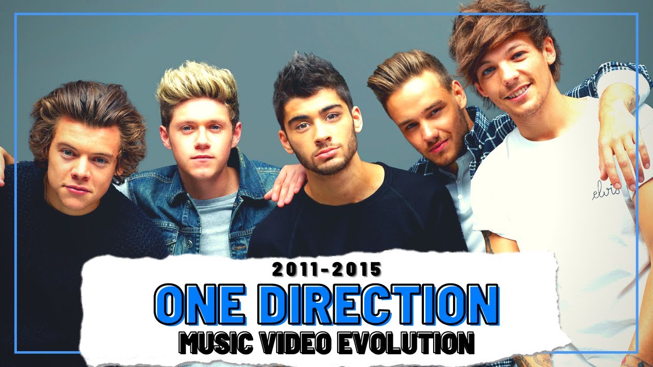 ONE DIRECTION Music Video Evolution (2011 - 2016)