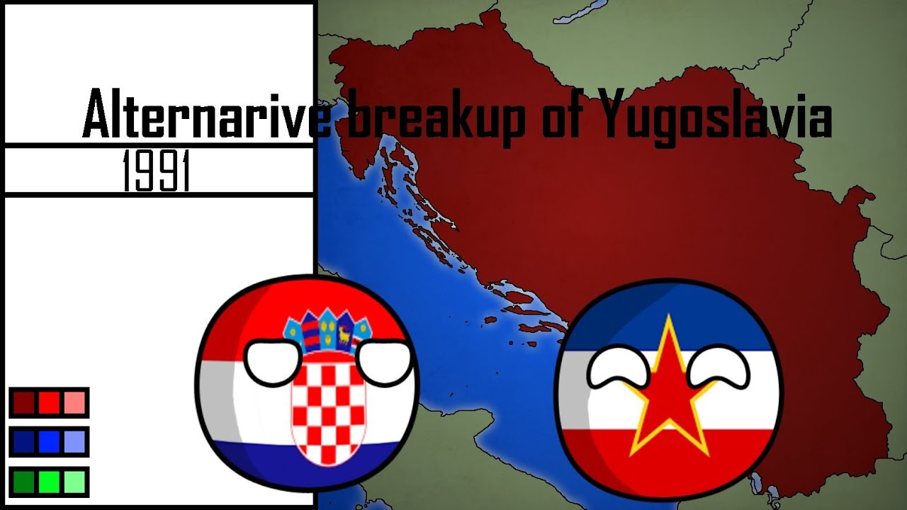 Alternative breakup of Yugoslavia