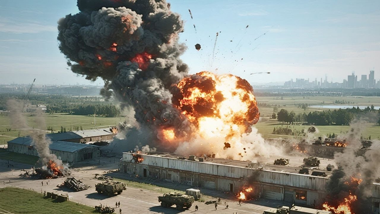 BREAKING! Ukrainian F-16 Strike Destroys Russian Weapons Depot – ARMA 3