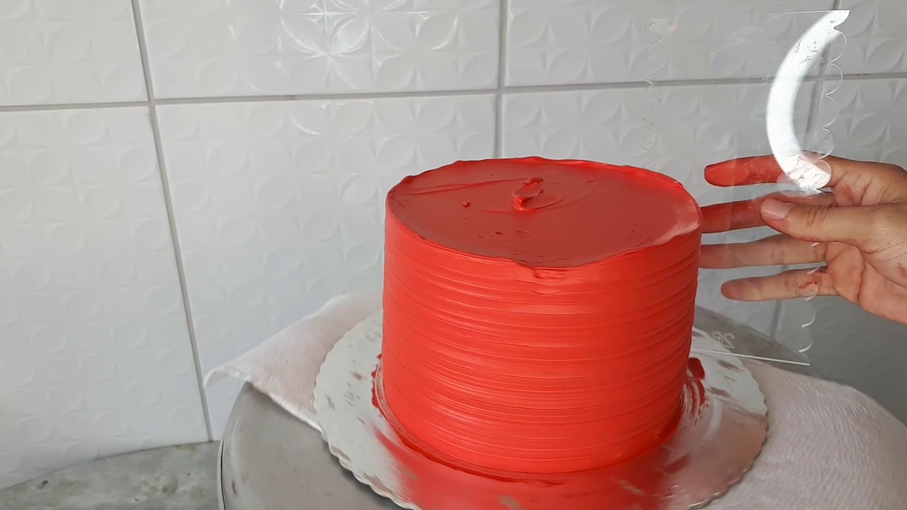 CHANTININHO vermelho sem amargar |BOLO MAGALI