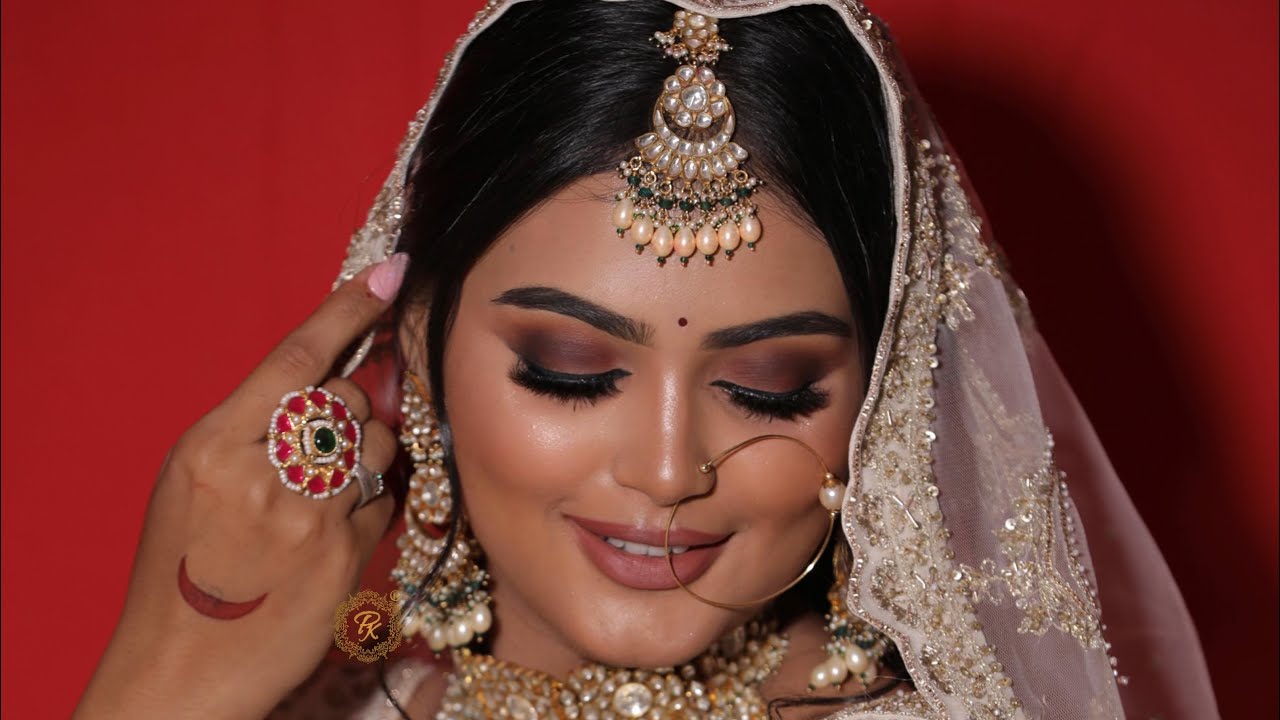Natural Bridal Makeup Tutorial – Step by Step 💄