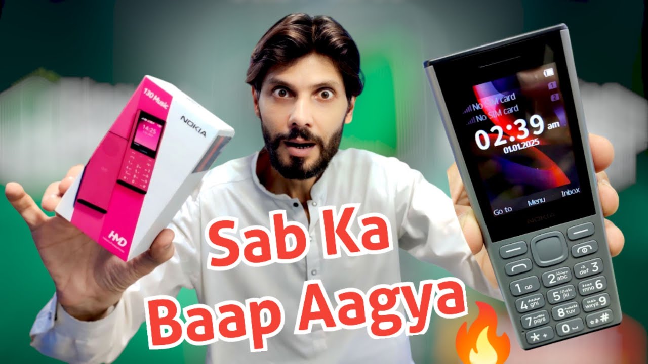 Nokia 130 music 2025 unboxing in pakistan .