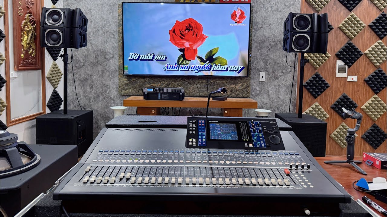 ⛔️Trải Ngiệm & Test Chất Âm Mixer Yamaha LS9-32 Trên Cấu Hình VRX928LA #LinhJBL