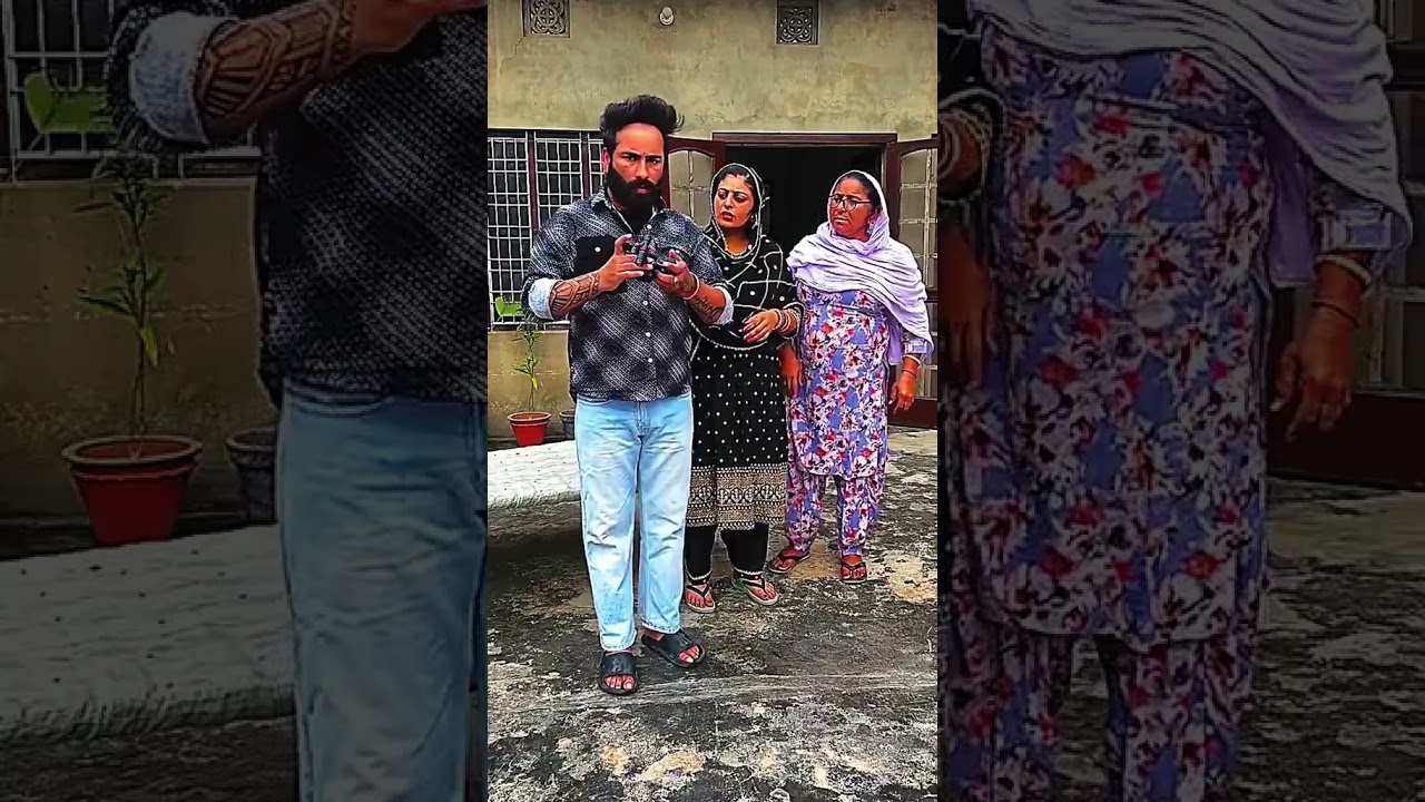 Shanti rakhya karo #funny #funnytiktok #comedy #punjabitiktok #jokes #shortsfeed