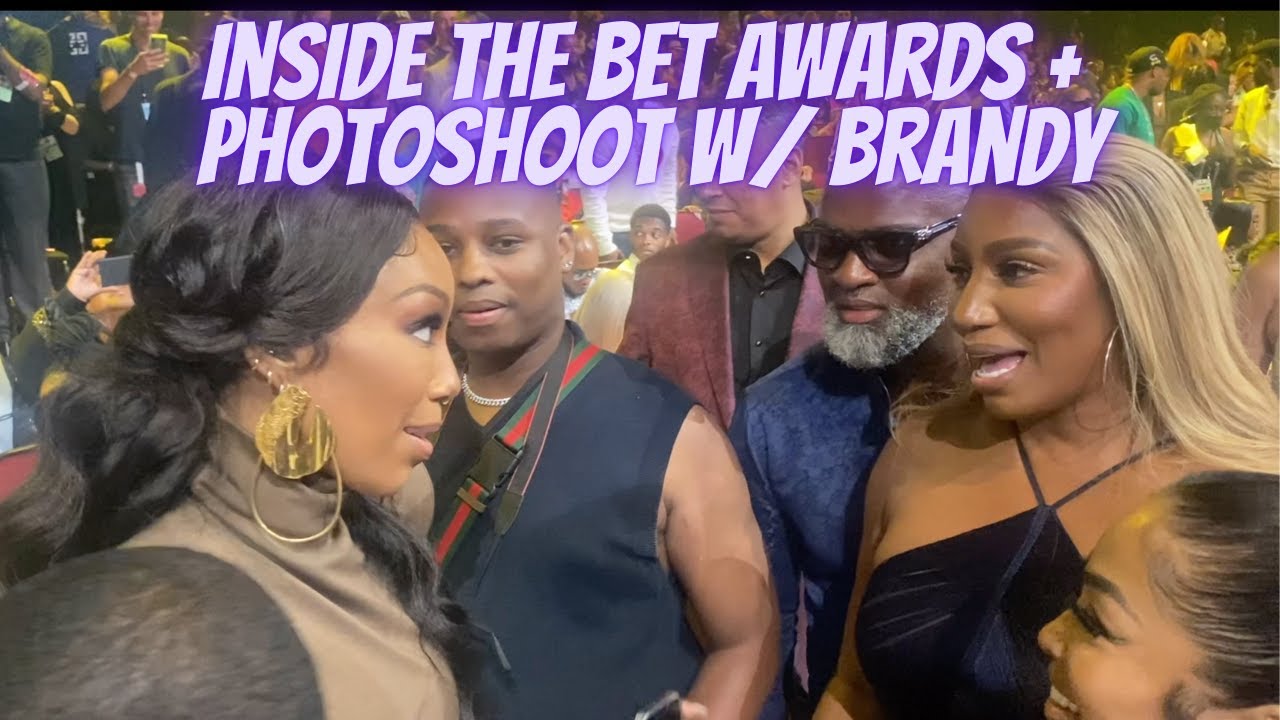 Inside The BET Awards & Celebrity Photoshoot with Brandy!