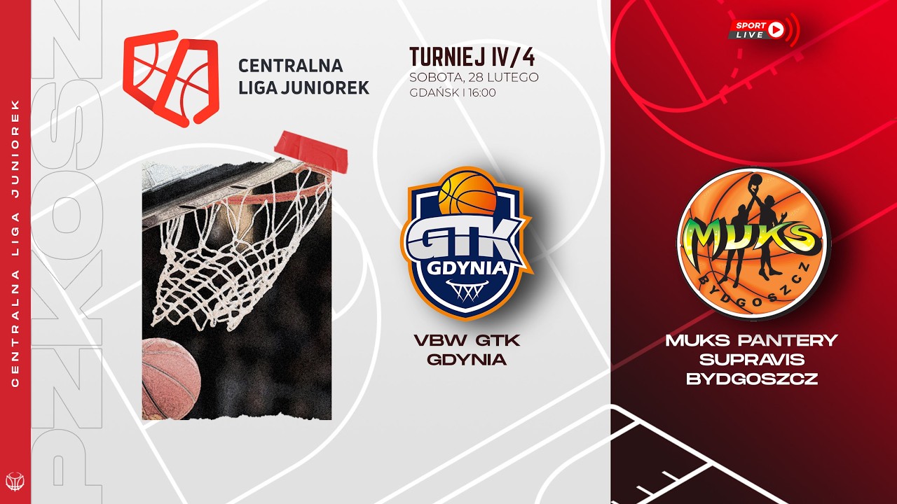VBW GTK Gdynia - MUKS Pantery Supravis Bydgoszcz (CLJ)