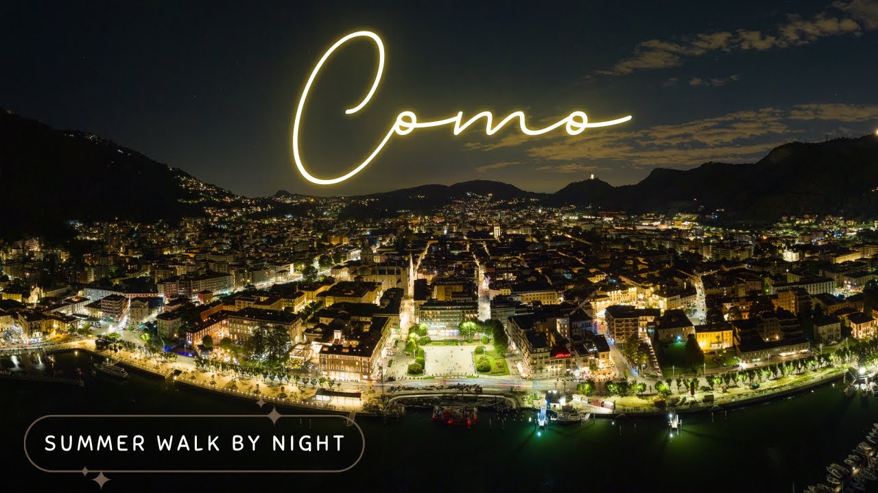 Como Italy SUMMER 4K | 5.08.2023