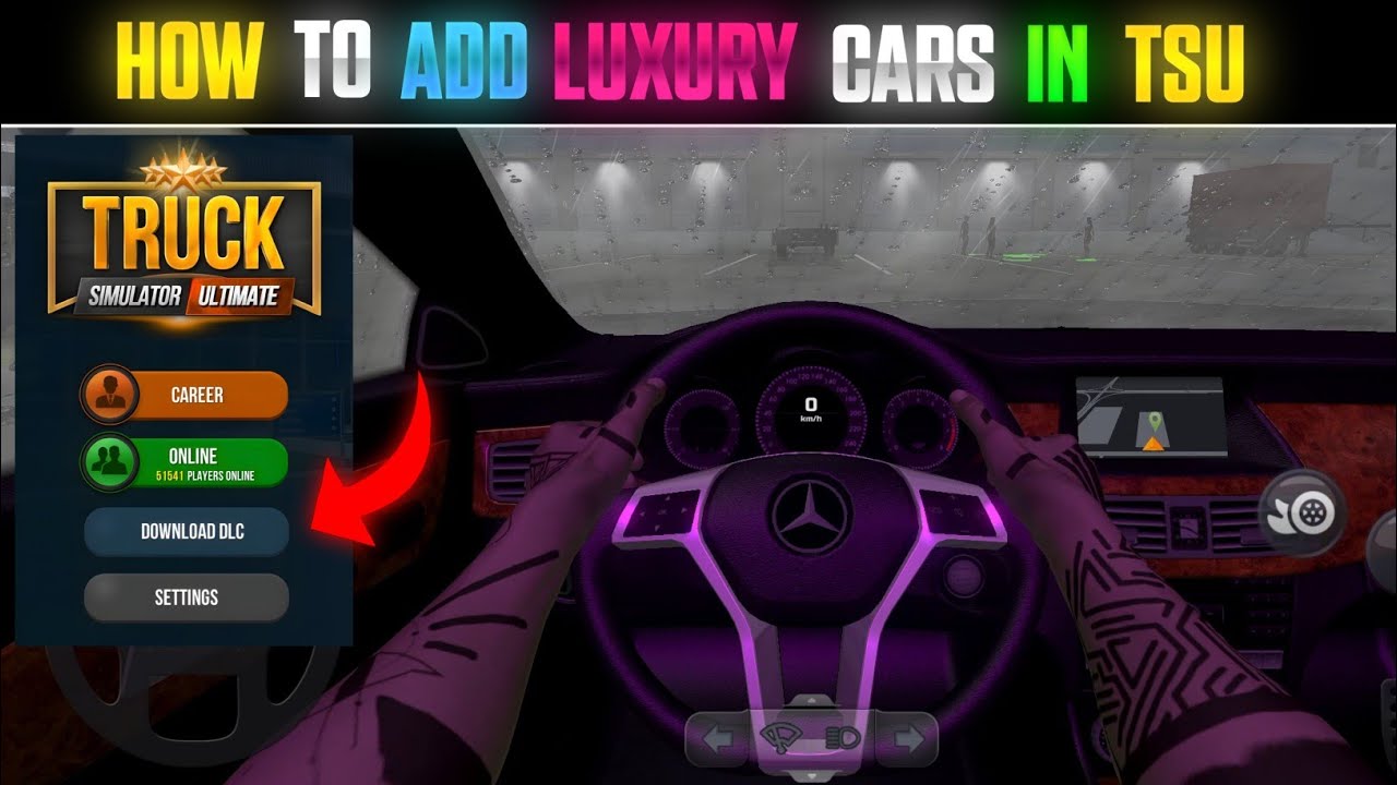 How To Add Cars In Truck Simulator ultimate | Gameplay Tutorial 😁 TSU Mai Cars Add krke kaise khele.