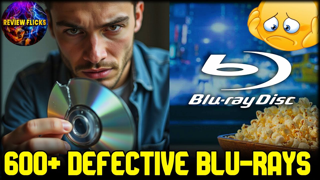 600+ Blu-ray Discs No Longer Work?! Shocking Collector Warning!