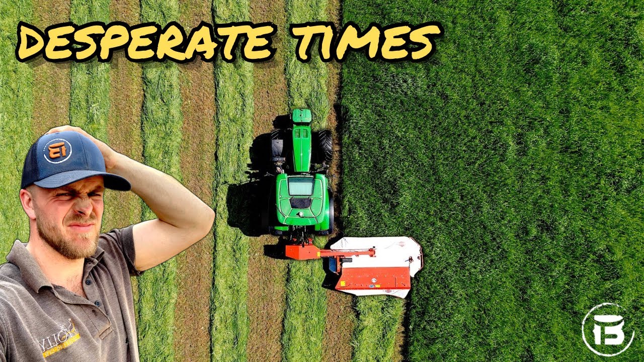 First Grass Silage Of 2024! | Making Food For Cows!