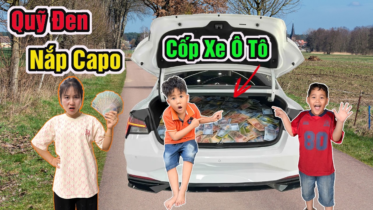 Chị Ruby Kiểm Tra Bất Ngờ Phát Hiện Và Tịch Thu Quỹ Đen của Bố Minh Trí ở Nắp CaPo Ô Tô