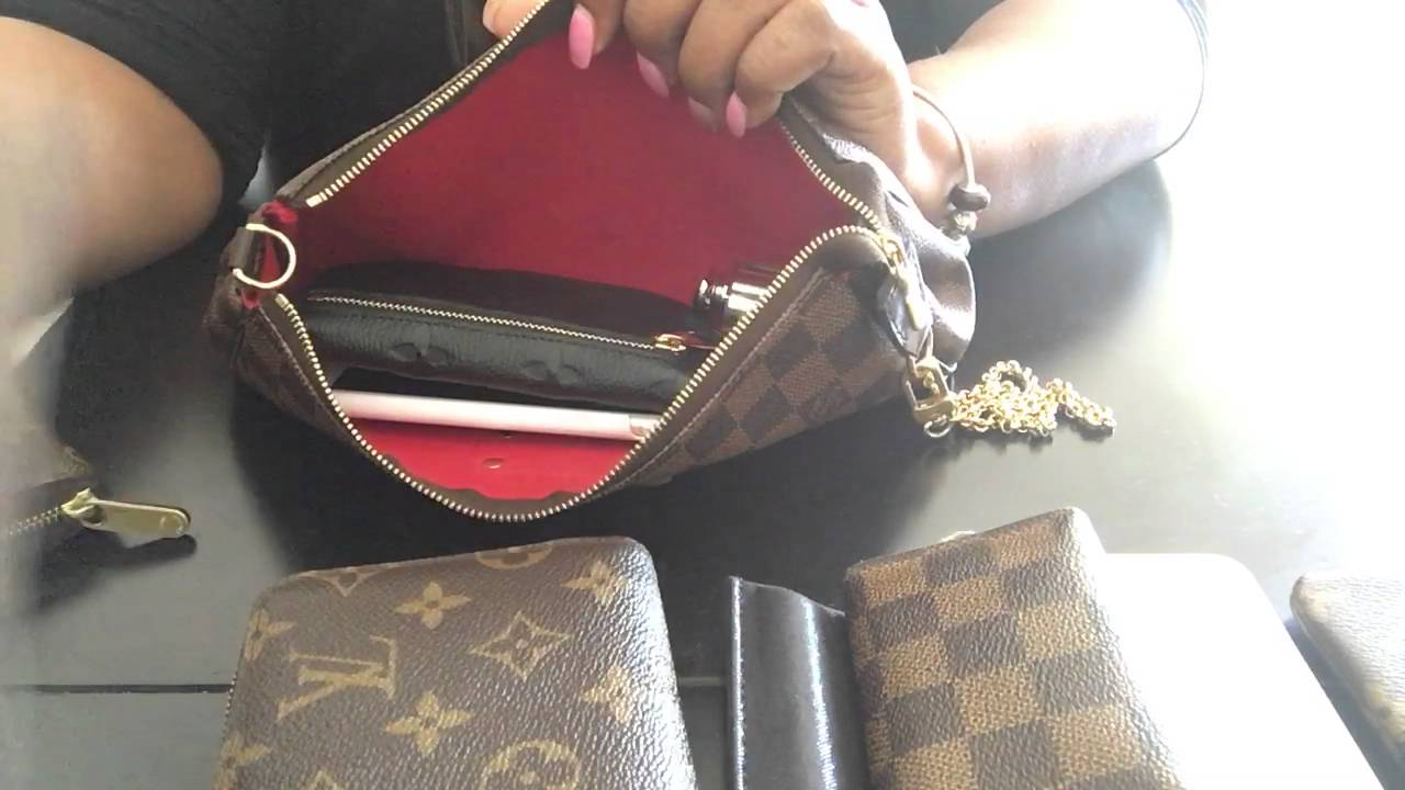 Louis Vuitton Eva Clutch- What Fits? Requested 2016