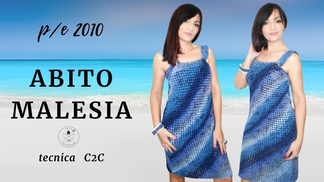 TUTORIAL: Abito uncinetto C2C 
