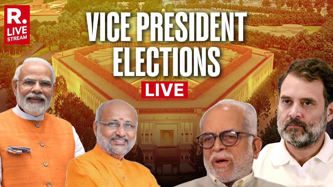 Vice President Election Voting 2025 LIVE:  CP Radhakrishnan vs B Sudershan Reddy | NDA vs INDI BLOC