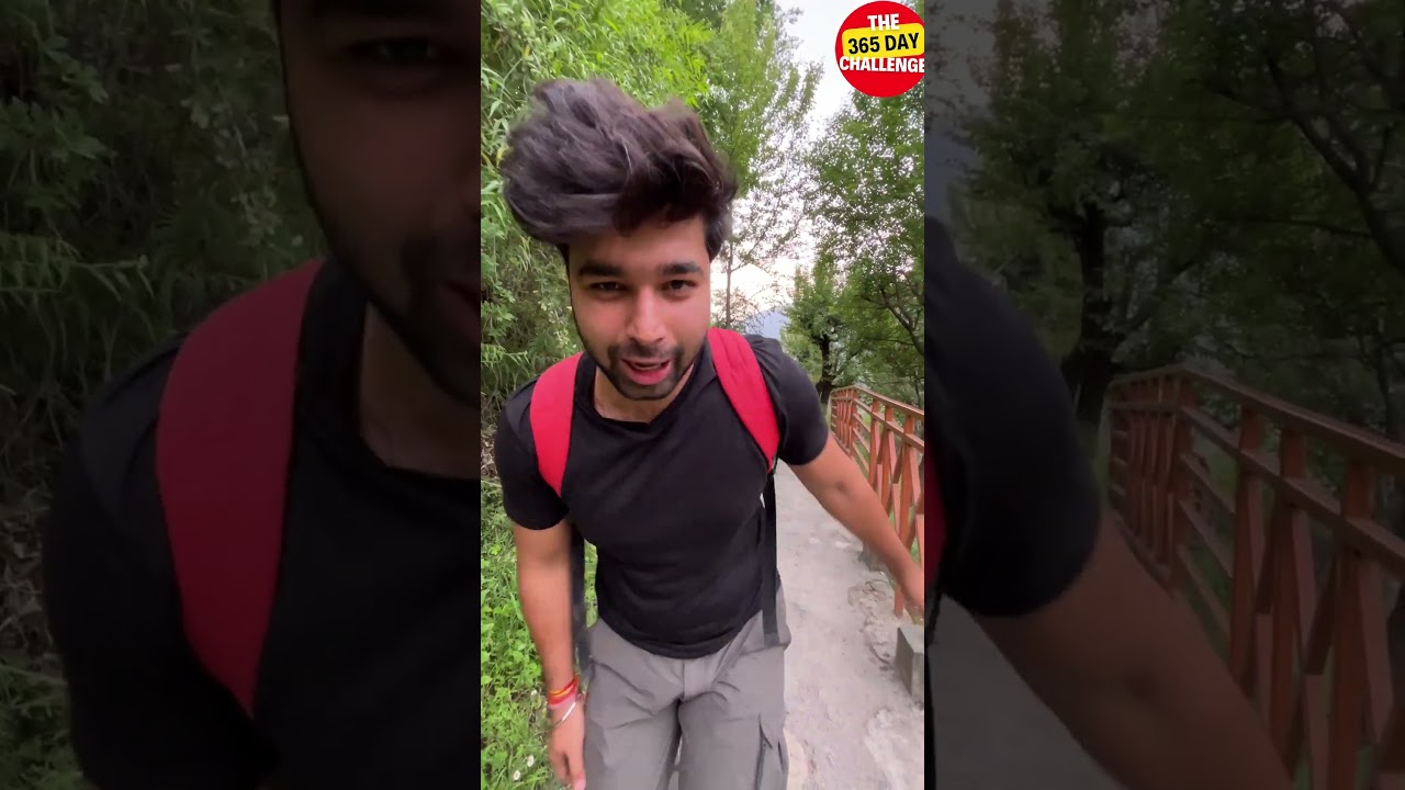 TIGER WATERFALL BHI DEKH LIYA😭 #038 #shorts #365daysvideochallenge