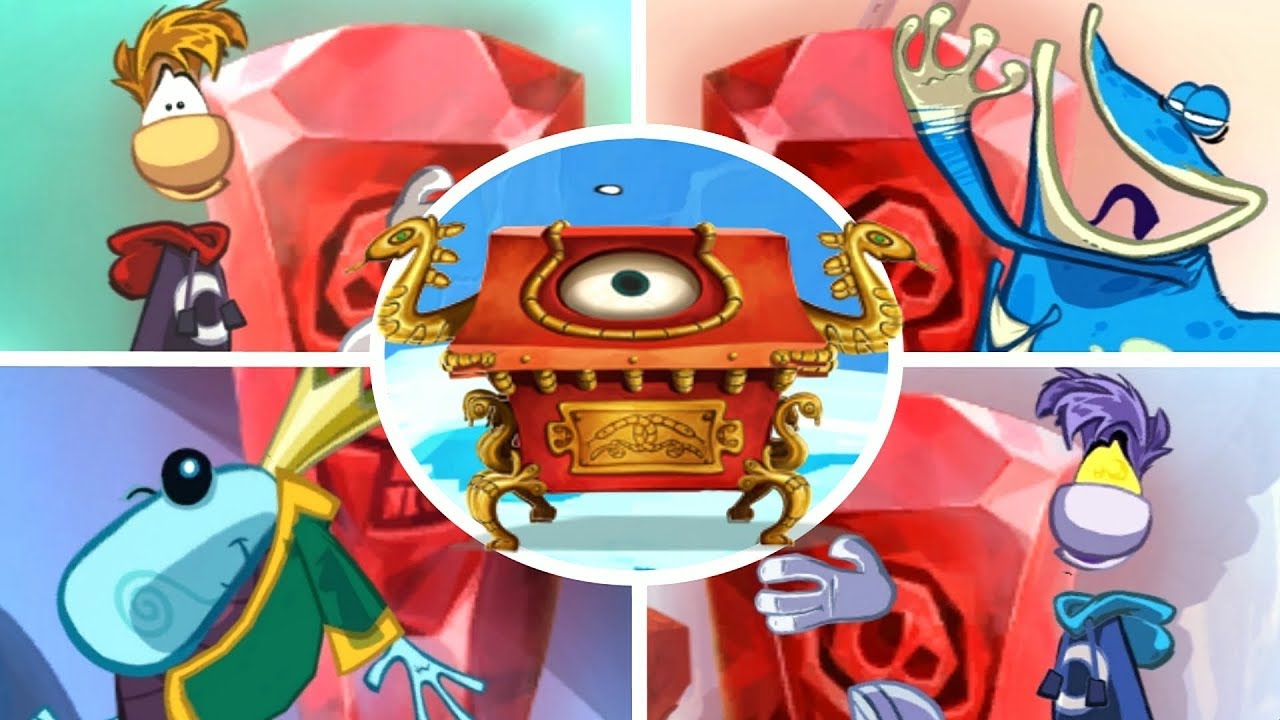 Rayman Origins - All Skull Teeth Levels